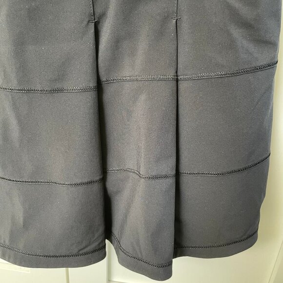Lululemon Pace Rival Mid-Rise Running Tennis Pickleball Skirt Black Sz 8 - Picture 7 of 10